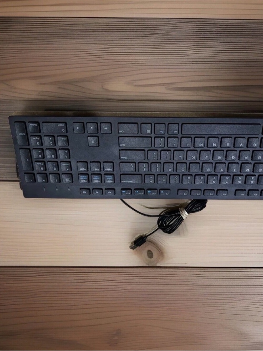 Dell Black Wired USB Full-Size Keyboard 580 ADMT KB216